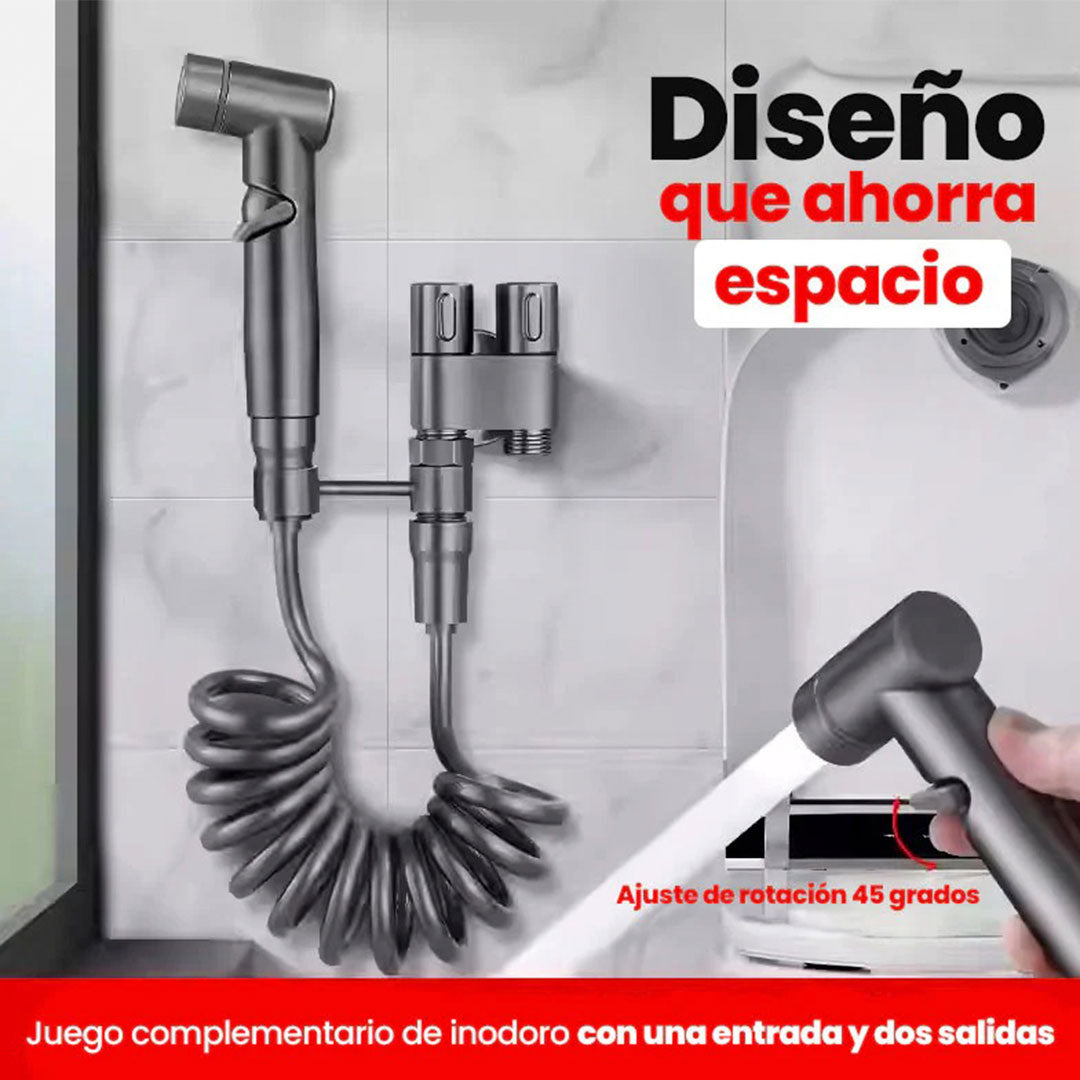 Pistola de Agua Multifuncional – Limpieza profunda al instante