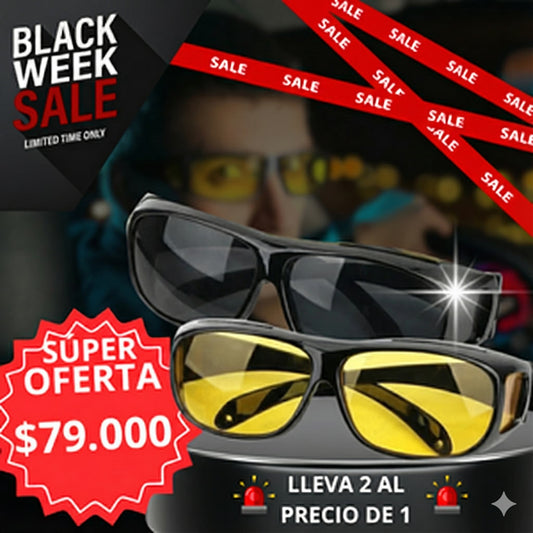 NightDrive Vision™ – Gafas HD para Conducción Nocturna