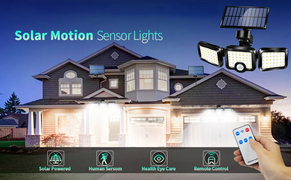 Luz Solar LED Inteligente con Sensor de Movimiento – Seguridad y Eficiencia para tu Hogar